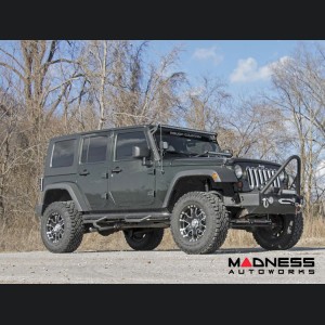 Jeep Wrangler JK 4-Door Wheel to Wheel Nerf Steps (2007 - 2018) 